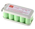 Rechargeable Battery Pack, 10x C, Ni-MH, 12V, 4Ah